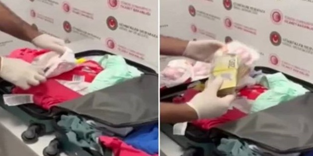 Antalya Havalimanı’nda Bebek Bezinde Yüz Binlerce Euro Ele Geçirildi